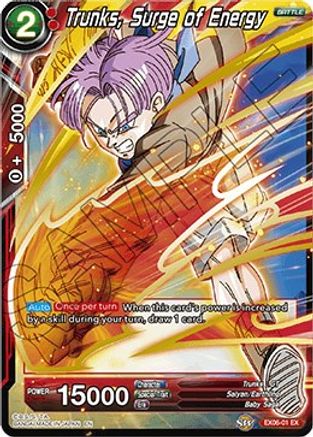 Trunks, Surge of Energy (EX06-01) - Special Anniversary Set