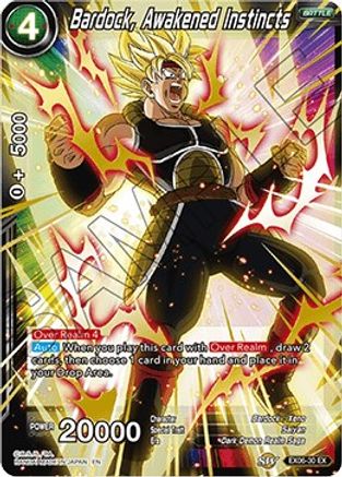 Bardock, Awakened Instincts (EX06-30) - Special Anniversary Set Foil