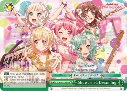 Shuwarin Dreaming (BD/EN-W03-057 CR) - BanG Dream! Girls Band Party! MULTI LIVE