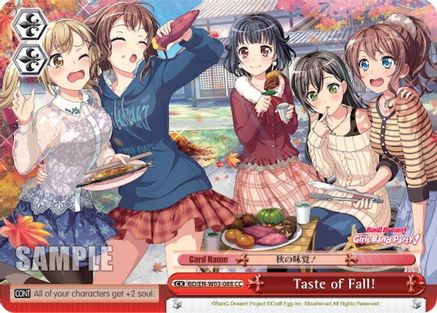Taste of Fall! (BD/EN-W03-088 CC) - BanG Dream! Girls Band Party! MULTI LIVE
