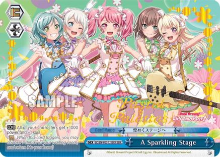 A Sparkling Stage (BDR) (BD/EN-W03-125BDR BDR) - BanG Dream! Girls Band Party! MULTI LIVE