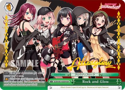 Rock and Glow (BDR) (BD/EN-W03-062BDR BDR) - BanG Dream! Girls Band Party! MULTI LIVE
