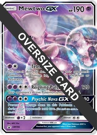 Mewtwo GX SM196 - Holofoil Jumbo Cards - Promo