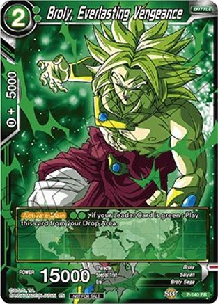 Broly, Everlasting Vengeance (P-140) - Promotion Cards
