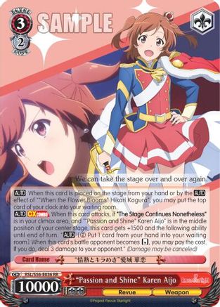 "Passion and Shine" Karen Aijo (RSL/S56-E036 RR) - Revue Starlight