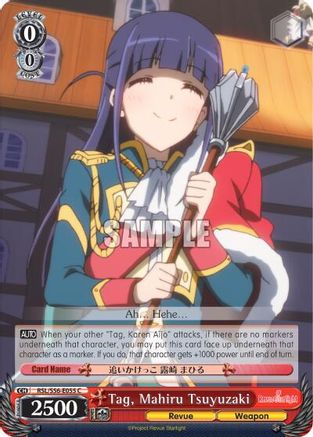 Tag, Mahiru Tsuyuzaki (RSL/S56-E055 C) - Revue Starlight