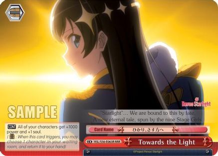 Towards the Light (RRR) (RSL/S56-E063R RRR) - Revue Starlight