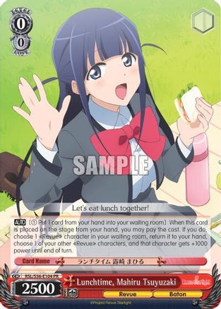 Lunchtime, Mahiru Tsuyuzaki (RSL/S56-E104 PR) - Revue Starlight
