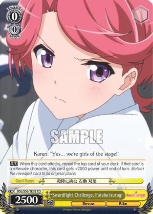Swordfight Challenge, Futaba Isurugi (RSL/S56-TE03 TD) - Revue Starlight
