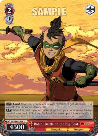 Robin: Battle on the Big Boat (BNJ/SX01-T06 TD) - Batman Ninja