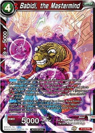 Babidi, the Mastermind (Power Booster) (P-144) - Promotion Cards