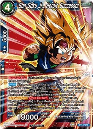 Son Goku Jr., Heroic Successor (Power Booster) (P-147) - Promotion Cards