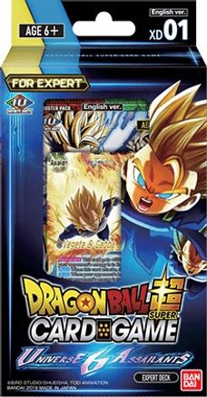 Expert Deck 1: Universe 6 Assailants - Assault of the Saiyans
