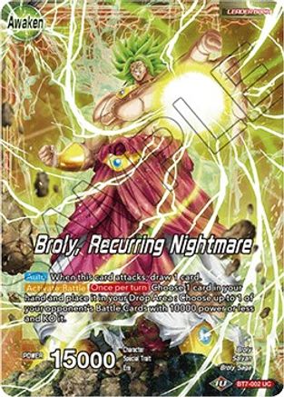 Broly // Broly, Recurring Nightmare (BT7-002) - Assault of the Saiyans