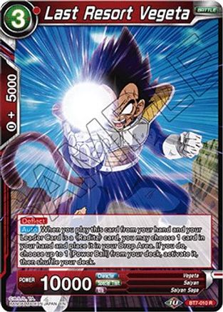 Last Resort Vegeta (BT7-010) - Assault of the Saiyans