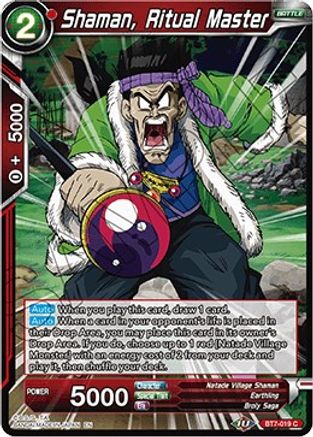 Shaman, Ritual Master (BT7-019) - Assault of the Saiyans Foil