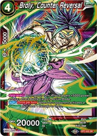 Broly, Counter Reversal (BT7-020) - Assault of the Saiyans