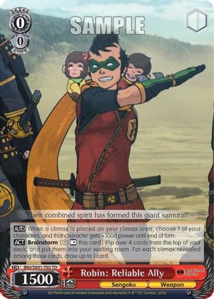Robin: Reliable Ally (BNJ/SX01-T02 TD) - Batman Ninja