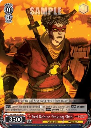 Red Robin: Sinking Ship (BNJ/SX01-T03 TD) - Batman Ninja
