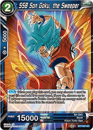 SSB Son Goku, the Sweeper (BT7-027) - Assault of the Saiyans