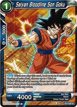 Saiyan Bloodline Son Goku (BT7-028) - Assault of the Saiyans Foil