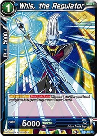Whis, the Regulator (BT7-035) - Assault of the Saiyans Foil