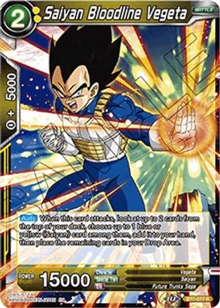 Saiyan Bloodline Vegeta (BT7-077) - Assault of the Saiyans
