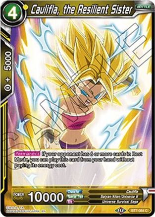 Caulifla, the Resilient Sister (BT7-084) - Assault of the Saiyans