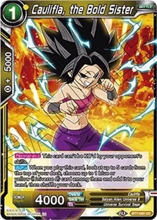 Caulifla, the Bold Sister (BT7-085) - Assault of the Saiyans Foil