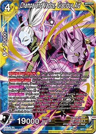 Champa and Vados, Gracious Aid (BT7-119) - Assault of the Saiyans