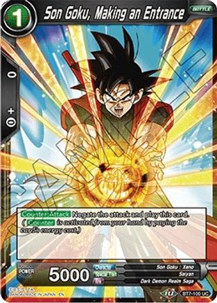 Son Goku, Making an Entrance (BT7-100) - Assault of the Saiyans Foil