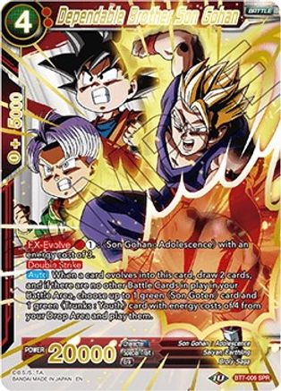 Dependable Brother Son Gohan (SPR) (BT7-006) - Assault of the Saiyans