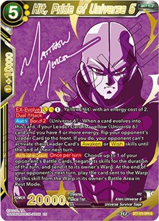 Hit, Pride of Universe 6 (SPR Signature) (BT7-079) - Assault of the Saiyans