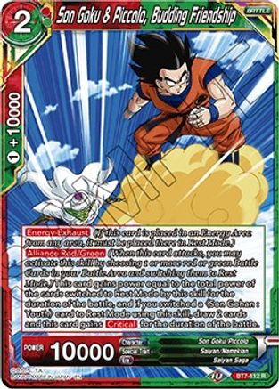 Son Goku & Piccolo, Budding Friendship (Non-Foil Deck Exclusive) (BT7-112) - Assault of the Saiyans