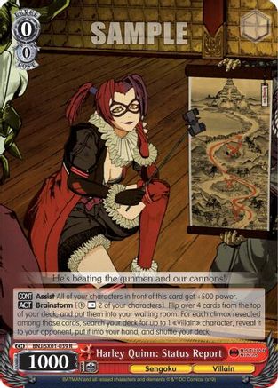 Harley Quinn: Status Report (BNJ/SX01-039 R) - Batman Ninja