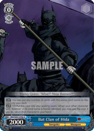 Bat Clan of Hida (C) (BNJ/SX01-078c U) - Batman Ninja