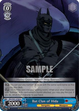 Bat Clan of Hida (D) (BNJ/SX01-078d U) - Batman Ninja
