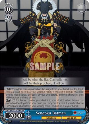 Sengoku Batman (BNJ/SX01-064 RR) - Batman Ninja