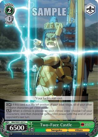 Two-Face Castle (BNJ/SX01-027 C) - Batman Ninja