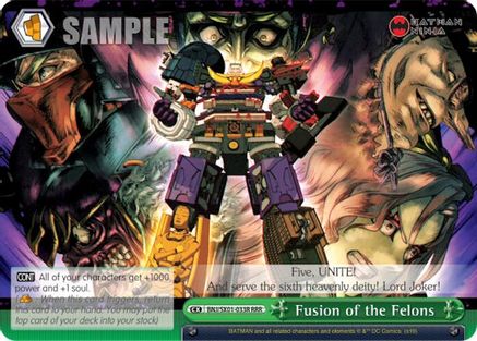 Fusion of the Felons (RRR) (BNJ/SX01-033R RRR) - Batman Ninja