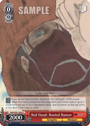 Red Hood: Rooted Rancor (BNJ/SX01-045 U) - Batman Ninja