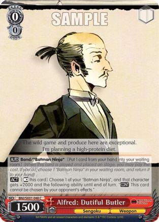 Alfred: Dutiful Butler (BNJ/SX01-048 C) - Batman Ninja