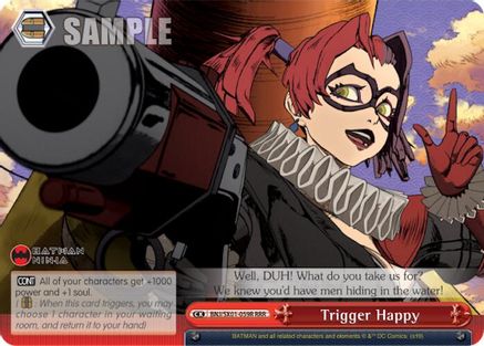 Trigger Happy (RRR) (BNJ/SX01-059R RRR) - Batman Ninja