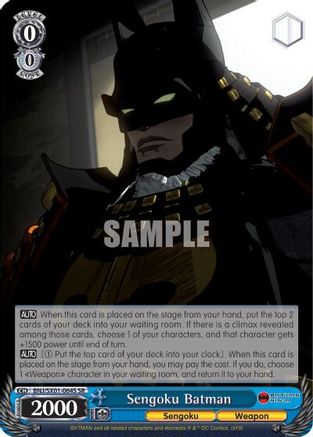 Sengoku Batman (SR) (BNJ/SX01-064S SR) - Batman Ninja
