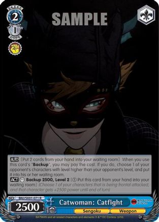 Catwoman: Catfight (BNJ/SX01-071 R) - Batman Ninja