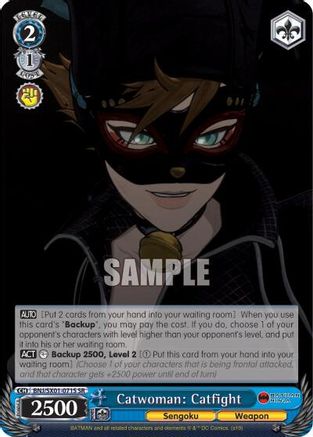 Catwoman: Catfight (SR) (BNJ/SX01-071S SR) - Batman Ninja