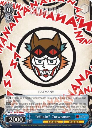 "Villain" Catwoman (BNJ/SX01-104 PR) - Batman Ninja