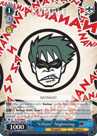 "Villain" Nightwing (BNJ/SX01-106 PR) - Batman Ninja