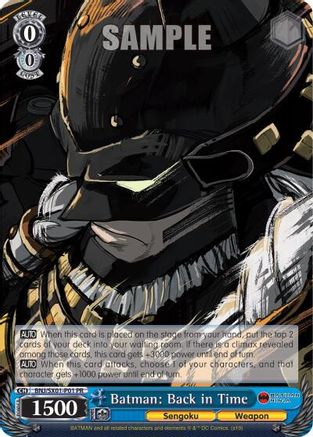 Batman: Back in Time (BNJ/SX01-P01 PR) - Batman Ninja
