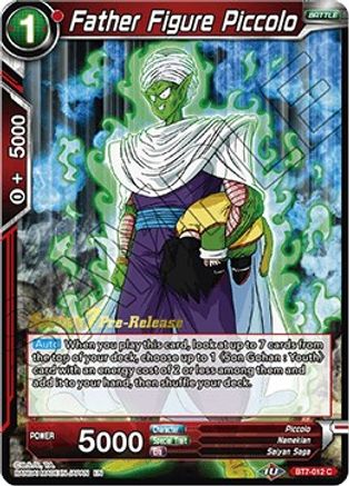 Father Figure Piccolo (BT7-012_PR) - Assault of the Saiyans PreRelease Cards